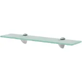 vidaXL Zwevend schap 50x20 cm 8 mm glas