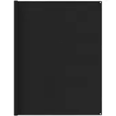 vidaXL Tenttapijt 250x450 cm zwart