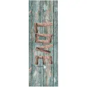 vidaXL Keukenmat wasbaar Love 45x150 cm