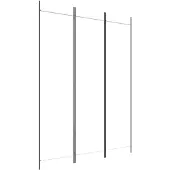vidaXL Kamerscherm met 3 panelen 150x200 cm stof wit