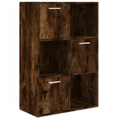 vidaXL Opbergkast 60x29,5x90 cm gerookt eikenkleurig