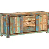 vidaXL Dressoir 175x40x75 cm massief gerecycled hout