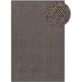 vidaXL Deurmat getuft 120x180 cm donkerbruin