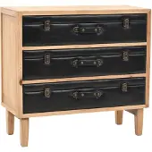 vidaXL Ladekast 80x36x75 cm massief vurenhout