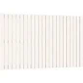vidaXL Wandhoofdbord 147x3x90 cm massief grenenhout wit