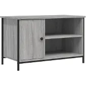 vidaXL Tv-meubel 80x40x50 cm bewerkt hout grijs sonoma eikenkleurig