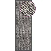 vidaXL Deurmat getuft 60x180 cm lichtbruin