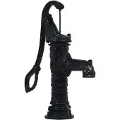 vidaXL Pompe à eau manuelle de jardin Fonte