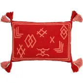 Dutch decor - ZOLA - Kussenhoes van katoen Aurora Red 40x60 cm - rood
