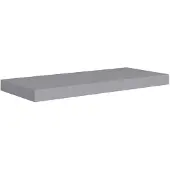 vidaXL Wandschap zwevend 60x23,5x3,8 cm MDF grijs