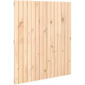 vidaXL Wandhoofdbord 95,5x3x110 cm massief grenenhout