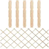 vidaXL Tuinlatwerken 5 st 180x80 cm massief vurenhout