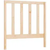 vidaXL Hoofdbord 81x4x100 cm massief grenenhout
