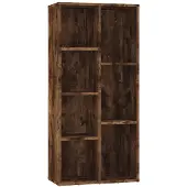 vidaXL Boekenkast 50x25x106 cm gerookt eikenkleurig