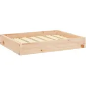 vidaXL Hondenmand 61,5x49x9 cm massief grenenhout