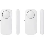 Smartwares SMA-40251, Draadloos, Wit, 433 MHz, 90 dB, CE-markering, CR2032 batterij