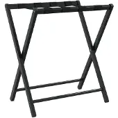 vidaXL Bagagerek 68,5x38x58 cm bamboe zwart