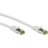 Goobay Internetkabel | Cat8.1 S/FTP | 3 meter (100% koper, LSZH, PoE, Wit)