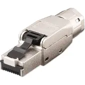 Goobay RJ45 connector | Cat8 STP (Voor stugge en soepele kern, Field plug)