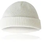 LGT JWLS Korte Beanie Rond Model Wit