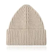 LGT JWLS Korte Beanie Muts - Cappuccino