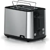 Braun HT 1510 BK Broodrooster BPA-vrij RVS, Zwart