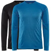 Craft core 2-pack baselayer tops m set thrm heren