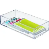 IDesign Organiser Clarity Transparant (10,2 x 20,3 x 5,1 cm)