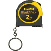 Stanley Ruban sleutelhanger - - 2m - Schokbestendig ABS - Echte nulhaak - Compact en gelakt