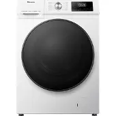 Hisense WDQA8014EVJM Wasdroger Vrijstaand Voorlader Wit D