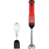 Black & Decker Handmixer Keukenstaf Rood, 2-delig, Staafmixer, Rood