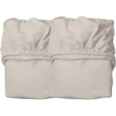 Leander Stretchlaken - 60x140 - 2er-Pack - Cappuccino - - One Size - Bettlaken
