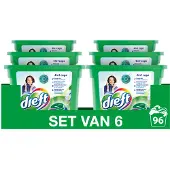 Dreft 6x Dreft Caps 4in1 Blue Dream 16 Stuks