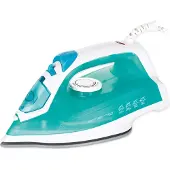 Emerio Stoomstrijkijzer - Iron Zelfreinigend - 8-17 g/min - Verticaal Strijken - Stoomstootfunctie - Strijkijzer 2000W - SI-110298.4 Wit / Blauw