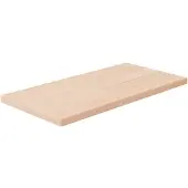 vidaXL Plank 40x20x1,5 cm onbehandeld massief eikenhout