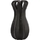 Light & Living Vaas deco Ø23x43 cm ABAJO mat zwart (Zwart, 23x43x23cm)