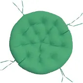 vidaXL Zitkussen rond Ø 100x11 cm oxford stof groen