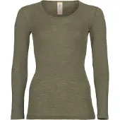 Engel - Women's Unterhemd L/S - Merino-ondergoed 42/44, olijfgroen