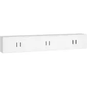 vidaXL Tv-wandmeubels 3 st 80x34,5x40 cm wit