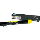 Lexmark Toner X950X2YG Geel Extra hoge capaciteit