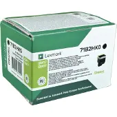 Lexmark Toner 71B2HK0 Zwart Hoge capaciteit