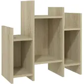 vidaXL Boekenkast Sonoma-eik, 60x26x60 cm, houtvezel