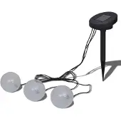 vidaXL Vijververlichting drijvende bollen LED