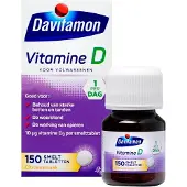 Davitamon Vitamine D 10 MCG Volwassenen 150 smelttabletten