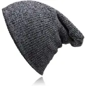 LGT JWLS Beanie Muts in Katoenblend voor Mannen - Grijs