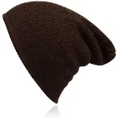 LGT JWLS Beanie Muts in Katoenblend voor Mannen - Bruin