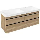 Sapho Sitia wastafelmeubel 120x55x45cm eiken