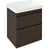 Sapho Sitia wastafelmeubel 60x75x45cm bruin