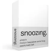 Snoozing stretch molton hoeslaken extra hoog online kopen