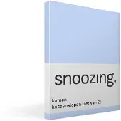 Snoozing katoen kussenslopen (set van 2)